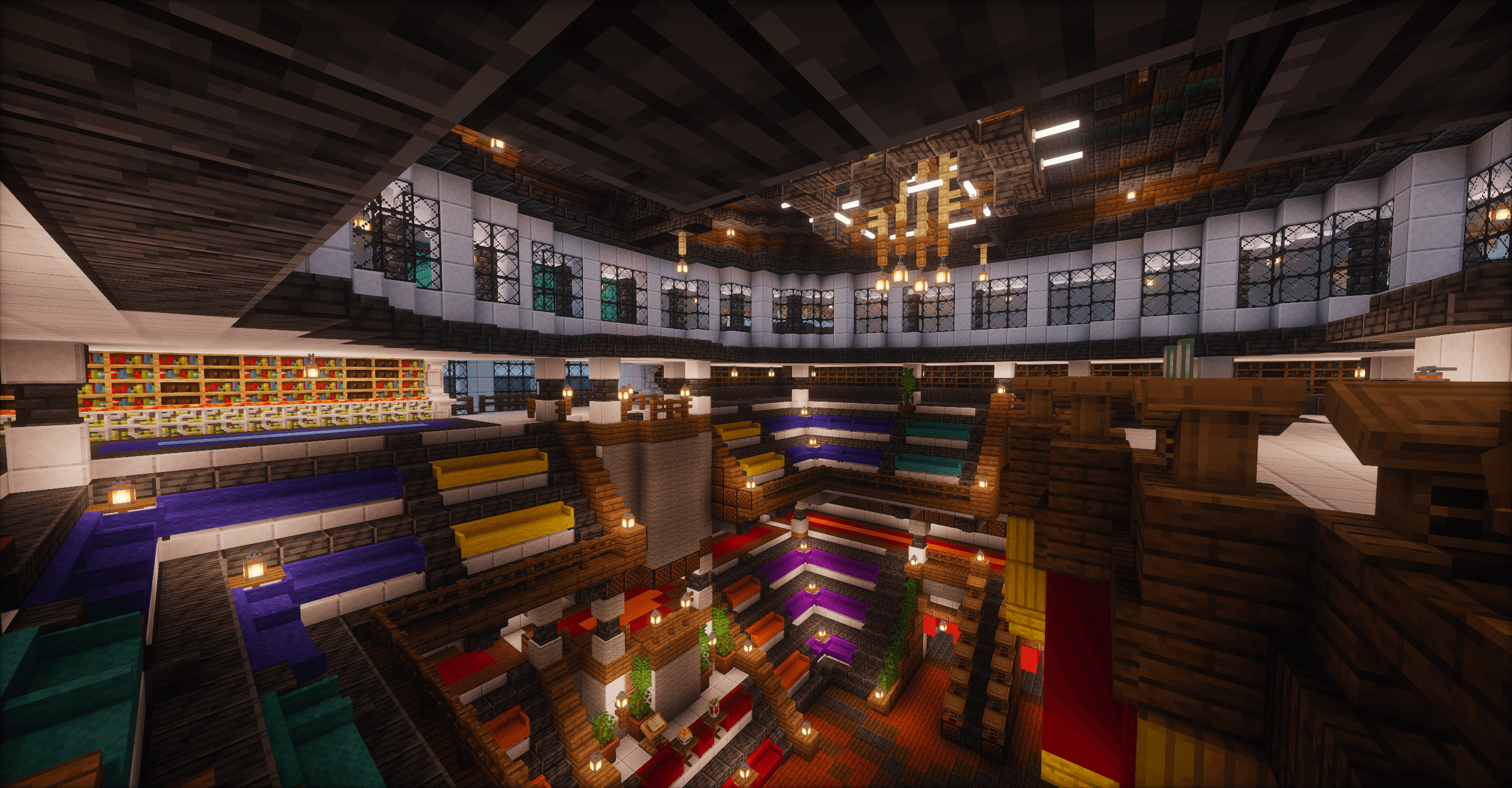 Minecraft 劇院觀眾席