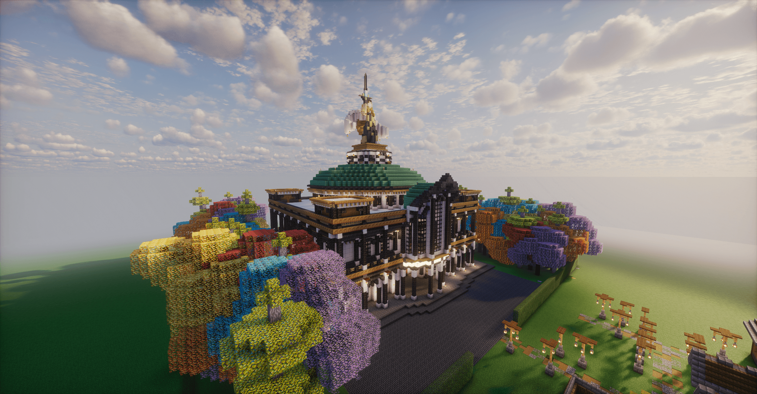 Minecraft 劇院外觀